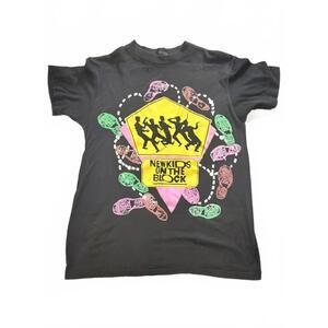 Vintage New Kids on the Block Black Graphic T-Shirt